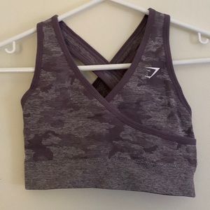 Gymshark Camo Seamless Sports Bra